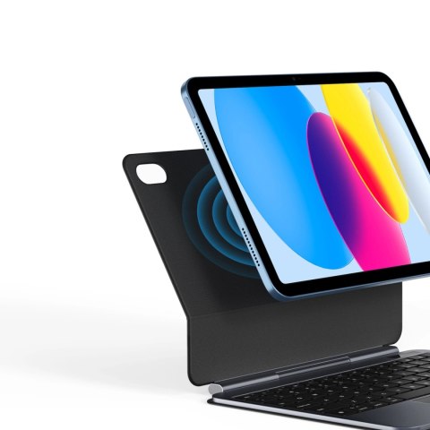 Etui z klawiaturą Dux Ducis (MK series) na iPad 10" (2022) iPad 11" (2025) - czarne