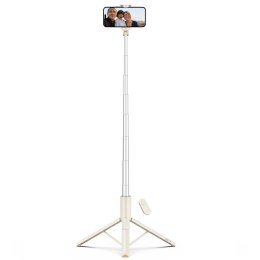 Selfie Stick Tech-Protect L09S z tripodem - beżowy