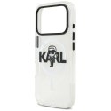 Etui Karl Lagerfeld IML Karl Sketch Logo MagSafe na iPhone 18 Pro / 17 Pro - przezroczyste