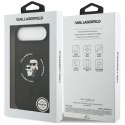 Etui Karl Lagerfeld Silicone Karl&Choupette Ring MagSafe do iPhone Air - czarne