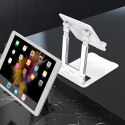 Podstawka Wozinsky WPT-K28 stojak na biurko na telefon tablet uchwyt na smartfona składany - biała