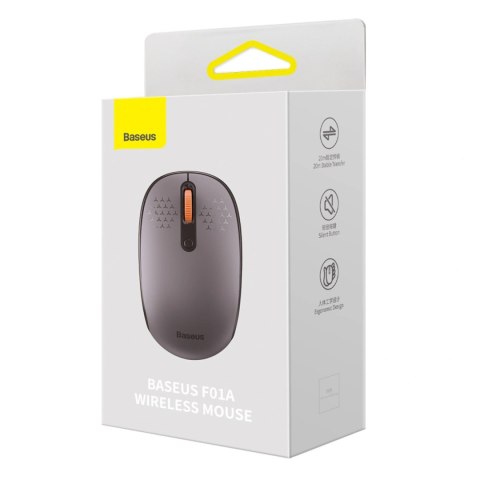 Myszka bezprzewodowa Baseus F01A 2.4 GHz - szara