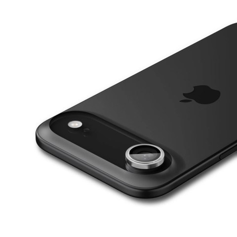 Osłona aparatu Spigen Optik Pro GLAS.TR "EZ FIT" 2-pack na iPhone Air - srebrna