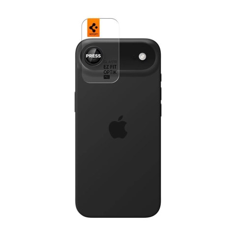 Osłona aparatu Spigen Optik Pro Glas.tR "EZ FIT" 2-pack na iphone Air - czarna