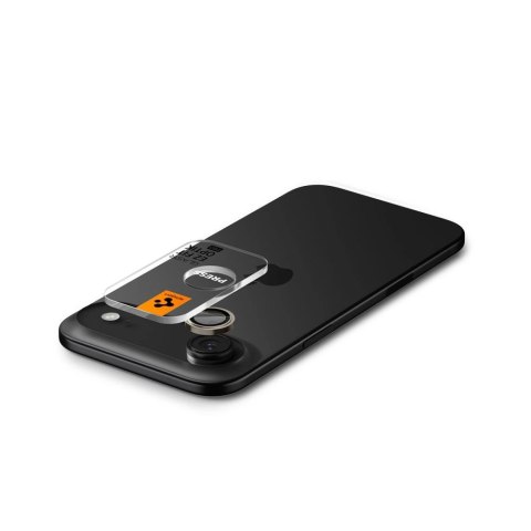 Osłona aparatu Spigen Optik Pro Glas.tR "EZ FIT" 2-pack na iphone Air - czarna