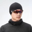 Czapka Rockbros YDM002 tencel + wełna rozmiar uniwersalny - czarna