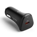 Ładowarka samochodowa Spigen Essential EV301 30 W - czarna