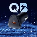 Ładowarka samochodowa Spigen Essential EV301 30 W - czarna