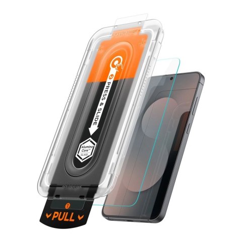 Szkło hartowane Spigen Glas.Tr "EZ FIT PRO" HD na Samsung Galaxy S25 FE