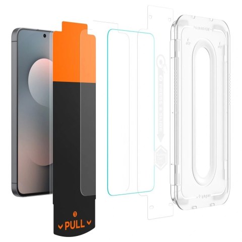 Szkło hartowane Spigen Glas.tR "EZ Fit Pro" 2-pack na Samsung Galaxy S25 FE