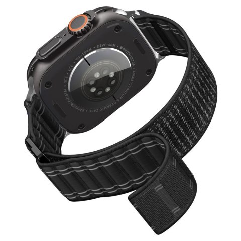 Pasek Spigen WBF0 na Apple Watch 44 / 45 / 46 / 49 mm - czarny