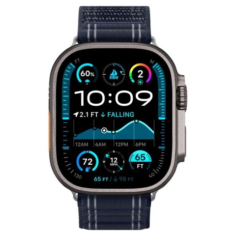 Pasek Spigen WBF0 na Apple Watch 44 / 45 / 46 / 49 mm - granatowy