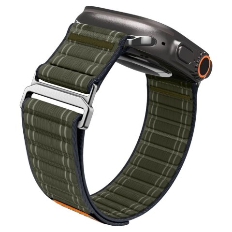 Pasek Spigen WBF0 na Apple Watch 44 / 45 / 46 / 49 mm - zielony