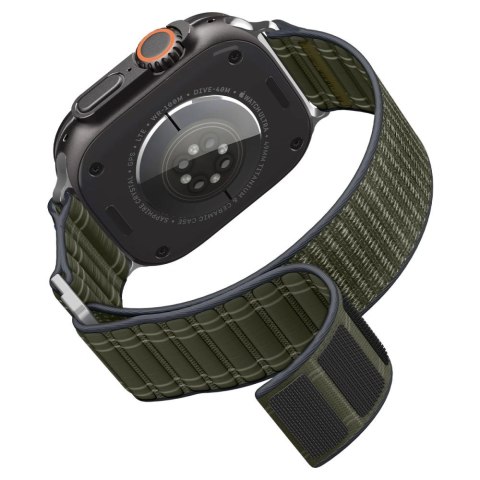 Pasek Spigen WBF0 na Apple Watch 44 / 45 / 46 / 49 mm - zielony