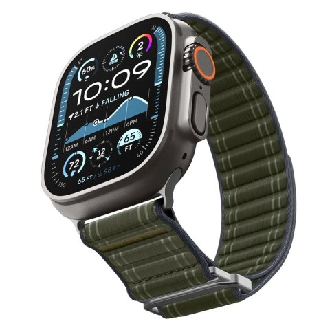 Pasek Spigen WBF0 na Apple Watch 44 / 45 / 46 / 49 mm - zielony