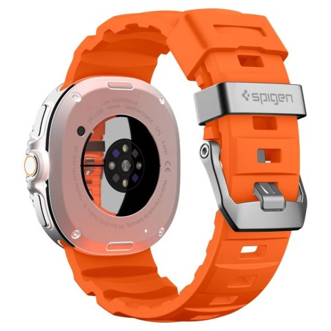 Pasek Spigen WBS2 na Samsung Galaxy Watch 40 / 44 / 46 mm - pomarańczowy