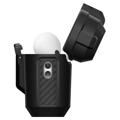 Etui Spigen Lock Fit na AirPods Pro 3 - czarne