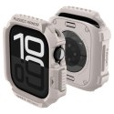 Etui Spigen Rugged Armor na Apple Watch 42 mm - beżowe
