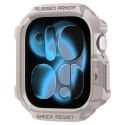 Etui Spigen Rugged Armor na Apple Watch 42 mm - beżowe