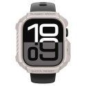 Etui Spigen Rugged Armor na Apple Watch 42 mm - beżowe