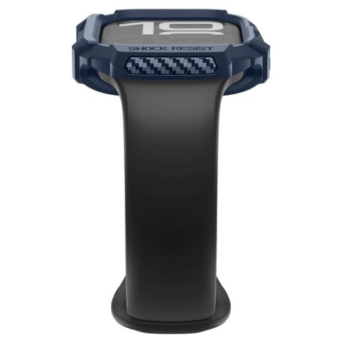 Etui Spigen Rugged Armor na Apple Watch 42 mm - granatowe