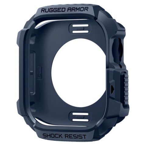 Etui Spigen Rugged Armor na Apple Watch 42 mm - granatowe