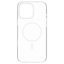 Etui Spigen Thin Fit MagSafe na iPhone 16 Pro Max - przezroczysto-białe