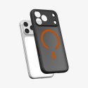 Etui Spigen Ultra Hybrid MagSafe na iPhone 17 Pro - czarno-pomarańczowy