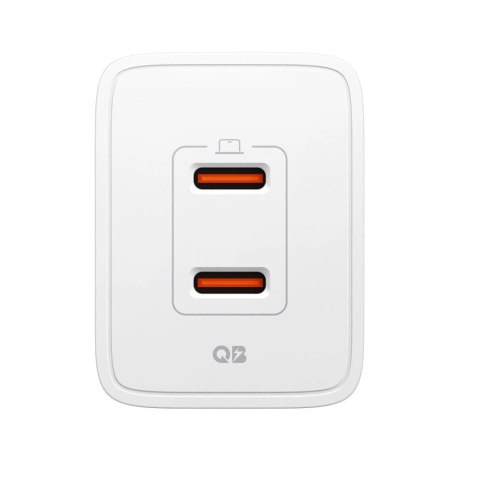 Ładowarka sieciowa Spigen Essential EE472EU 2-porty USC-C 47W - biała