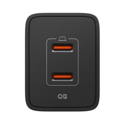 Ładowarka sieciowa Spigen Essential EE472EU 2-porty USC-C 47W - czarna