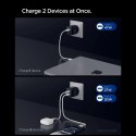 Ładowarka sieciowa Spigen Essential EE472EU 2-porty USC-C 47W - czarna