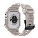 Pasek Spigen Rugged Armor Pro na Apple Watch 42 mm - beżowy