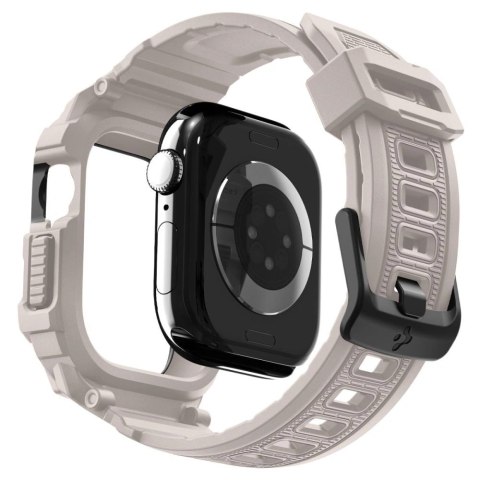Pasek Spigen Rugged Armor Pro na Apple Watch 42 mm - beżowy