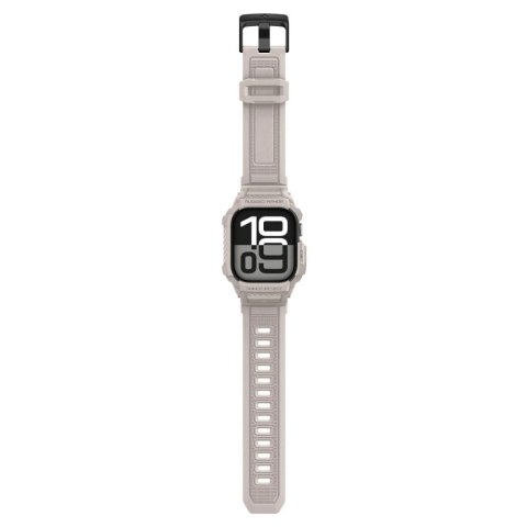 Pasek Spigen Rugged Armor Pro na Apple Watch 42 mm - beżowy