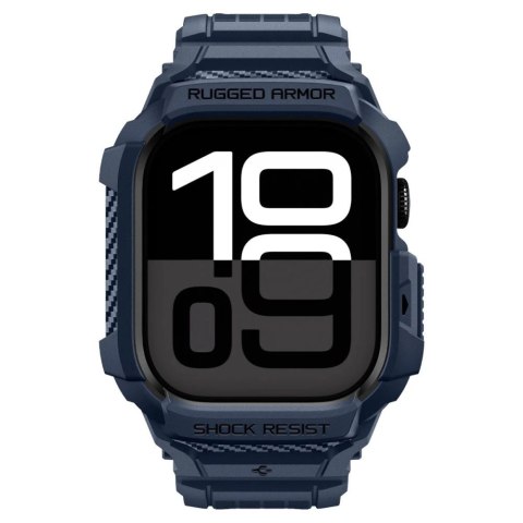 Pasek Spigen Rugged Armor Pro na Apple Watch 42 mm - granatowy