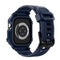 Pasek Spigen Rugged Armor Pro na Apple Watch 42 mm - granatowy