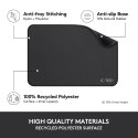 Podkładka Tech-Protect A100 35 x 25 cm pod myszkę - czarna