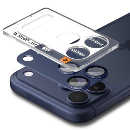 Szkło na obiektyw Spigen Optik Pro XL na iPhone 17 Pro Max - granatowe
