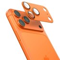 Szkło na obiektyw Spigen Optik Pro XL na iPhone 17 Pro Max - pomarańczowe