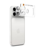 Szkło na obiektyw Spigen Optik Pro XL na iPhone 17 Pro Max - srebrne
