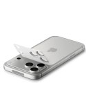 Szkło na obiektyw Spigen Optik Pro XL na iPhone 17 Pro Max - srebrne