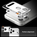 Szkło na obiektyw Spigen Optik Pro XL na iPhone 17 Pro Max - srebrne