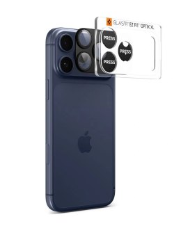Szkło na obiektyw Spigen Optik Pro XL na iPhone 17 Pro - czarne