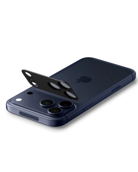 Szkło na obiektyw Spigen Optik Pro XL na iPhone 17 Pro - czarne