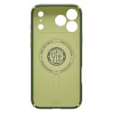Etui Spigen Nano Pop Hybrid MagSafe na iPhone 17 Pro - zielone