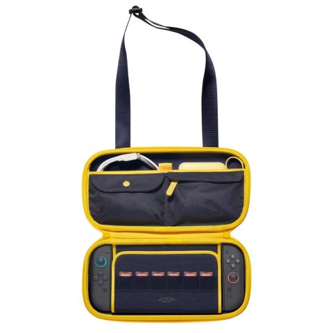 Etui Spigen Nano Pop Pro Pouch na Nintendo Switch 2 - granatowo-żółte