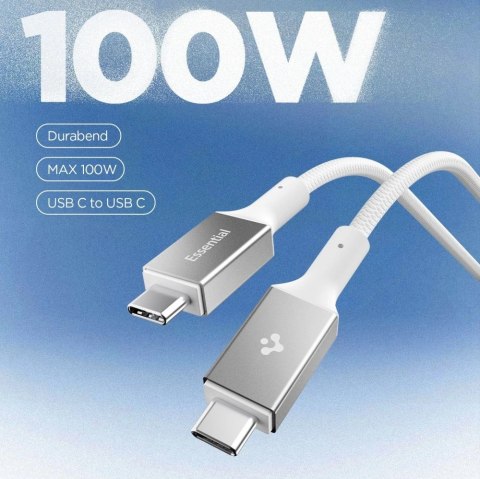Kabel Spigen EB10010CC 100W 100 cm - biały