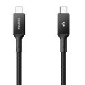 Kabel Spigen EB10010CC 100W 100 cm - czarny