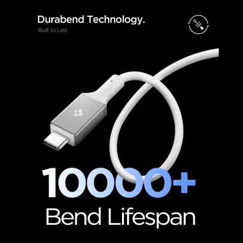 Kabel Spigen EB24012CC USB-C 240W 120cm - biały