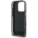 Etui Karl Lagerfeld IML Aquarelle Choupette & Logo na iPhone 16 Pro Max - czarne